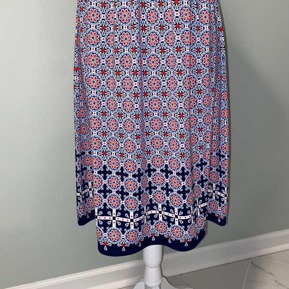 Max Studio Geometric Print Dress - Picture 7 of 13